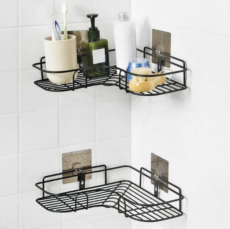 Cornerix™️Self Adhesive Metal Corner Storage Rack